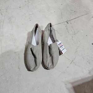 Bobs Gray Slip-On Shoes